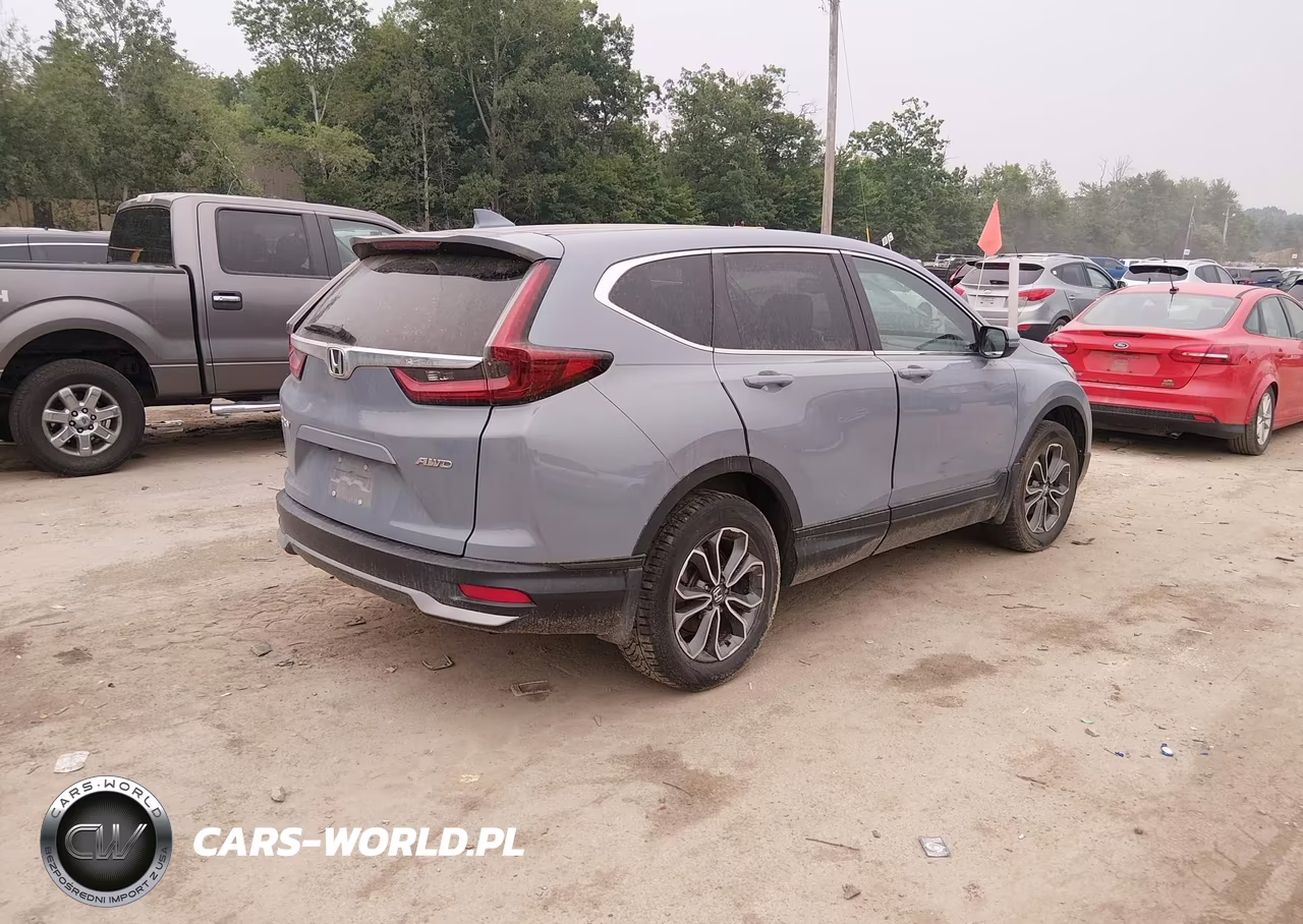 2021 Honda Cr-V Awd Ex-L VIN:5J6RW2H84ML020925 - 4