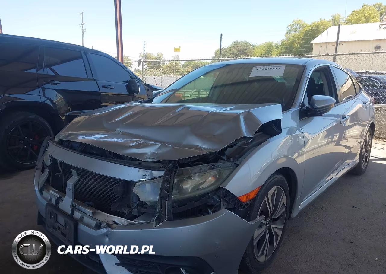 2016 Honda Civic Ex-T VIN:2HGFC1F36GH649804 - 2