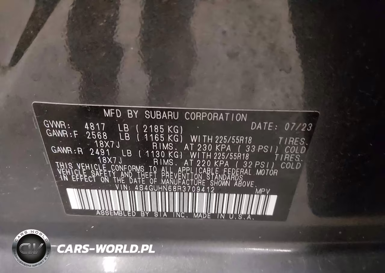 2024 Subaru Crosstrek Limited VIN:4S4GUHN68R3709412 - 9