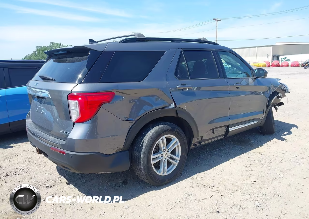 2021 Ford Explorer Xlt VIN:1FMSK8DH0MGB41614 - 4