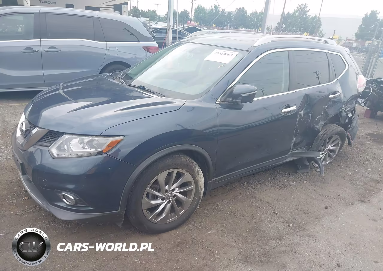 2015 Nissan Rogue Sl VIN:5N1AT2MV1FC890265 - 2