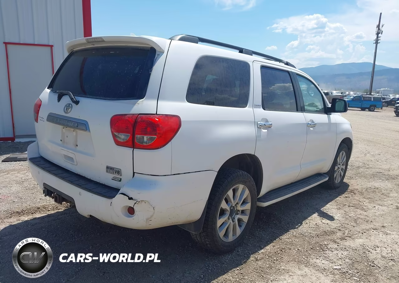 2011 Toyota Sequoia Limited 5.7L V8 VIN:5TDJW5G16BS050402 - 4