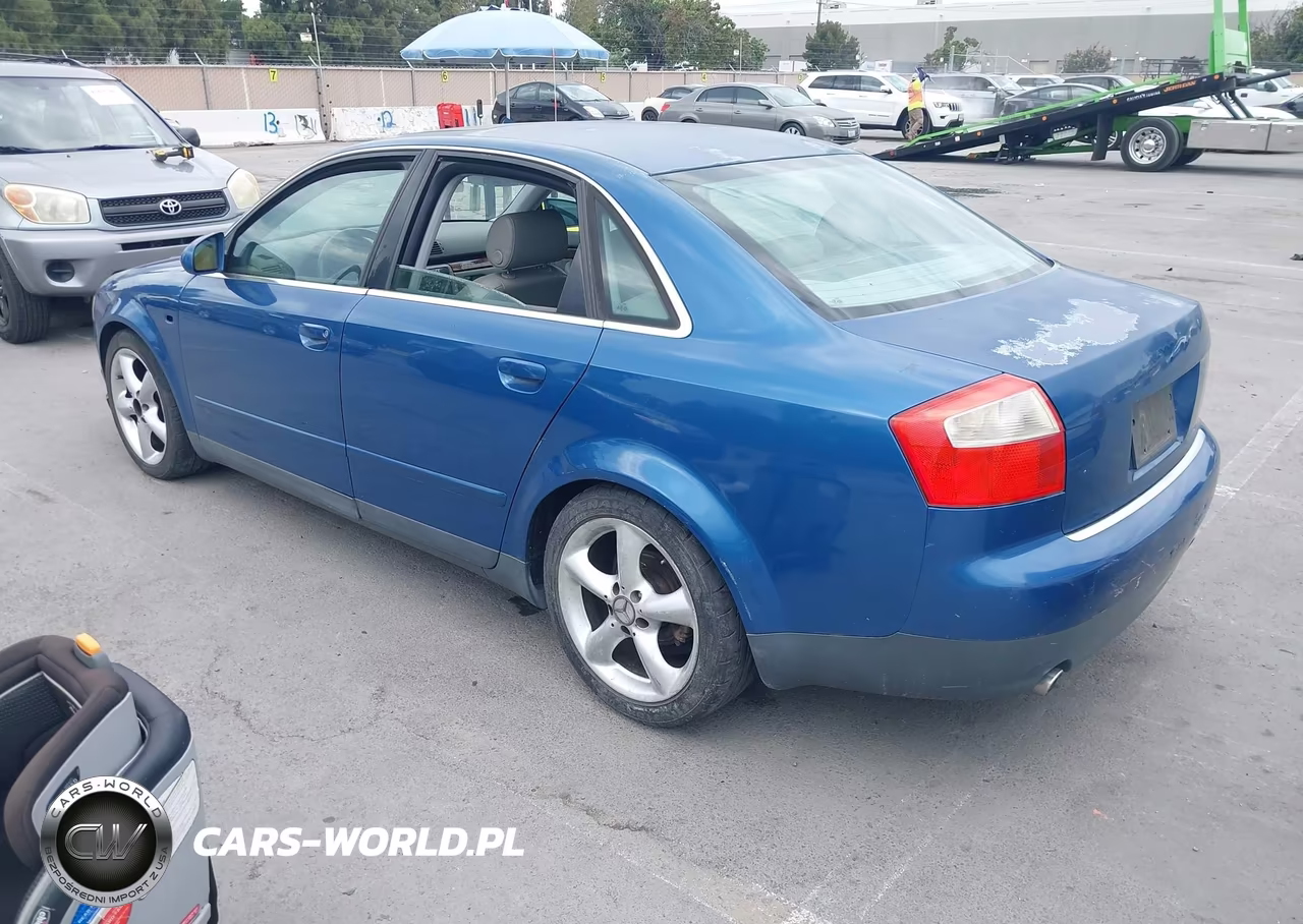 2002 Audi A4 3.0 VIN:WAULT68E32A101700 - 3