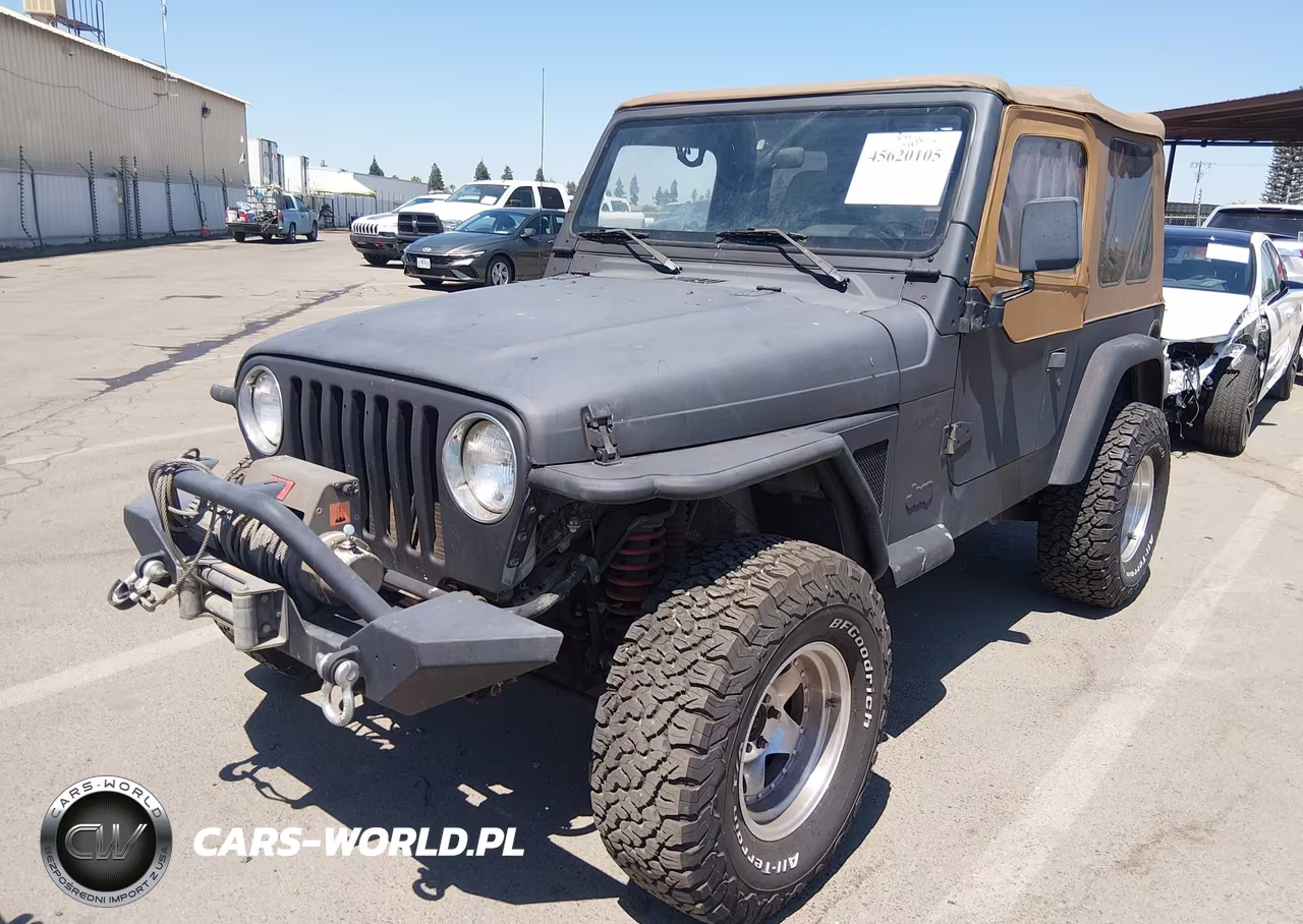 1999 Jeep Wrangler Sport VIN:1J4FY19S5XP460862 - 2