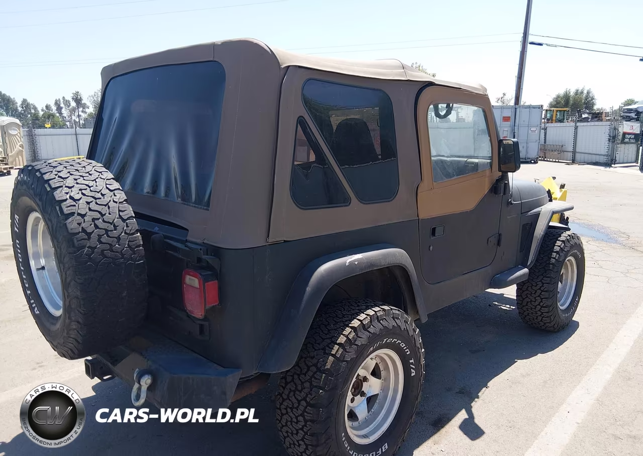 1999 Jeep Wrangler Sport VIN:1J4FY19S5XP460862 - 4