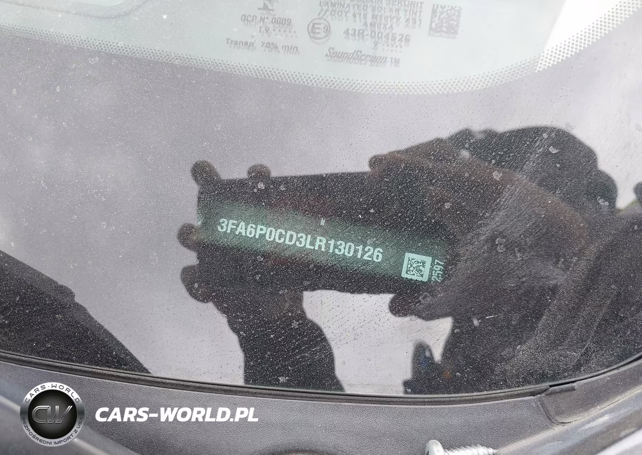 2020 Ford Fusion Sel VIN:3FA6P0CD3LR130126 - 9