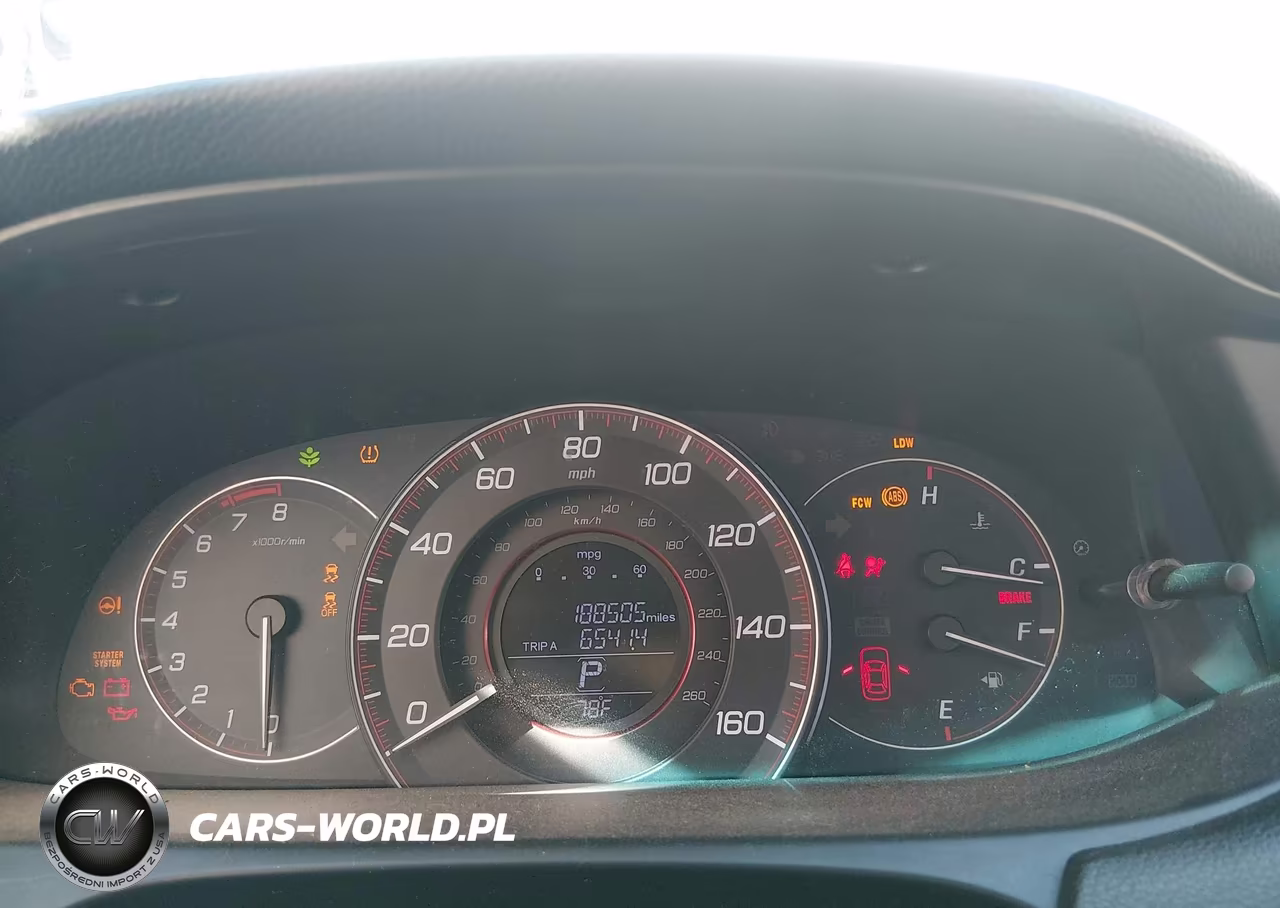 2015 Honda Accord Ex-L V-6 VIN:1HGCT2B85FA001880 - 7