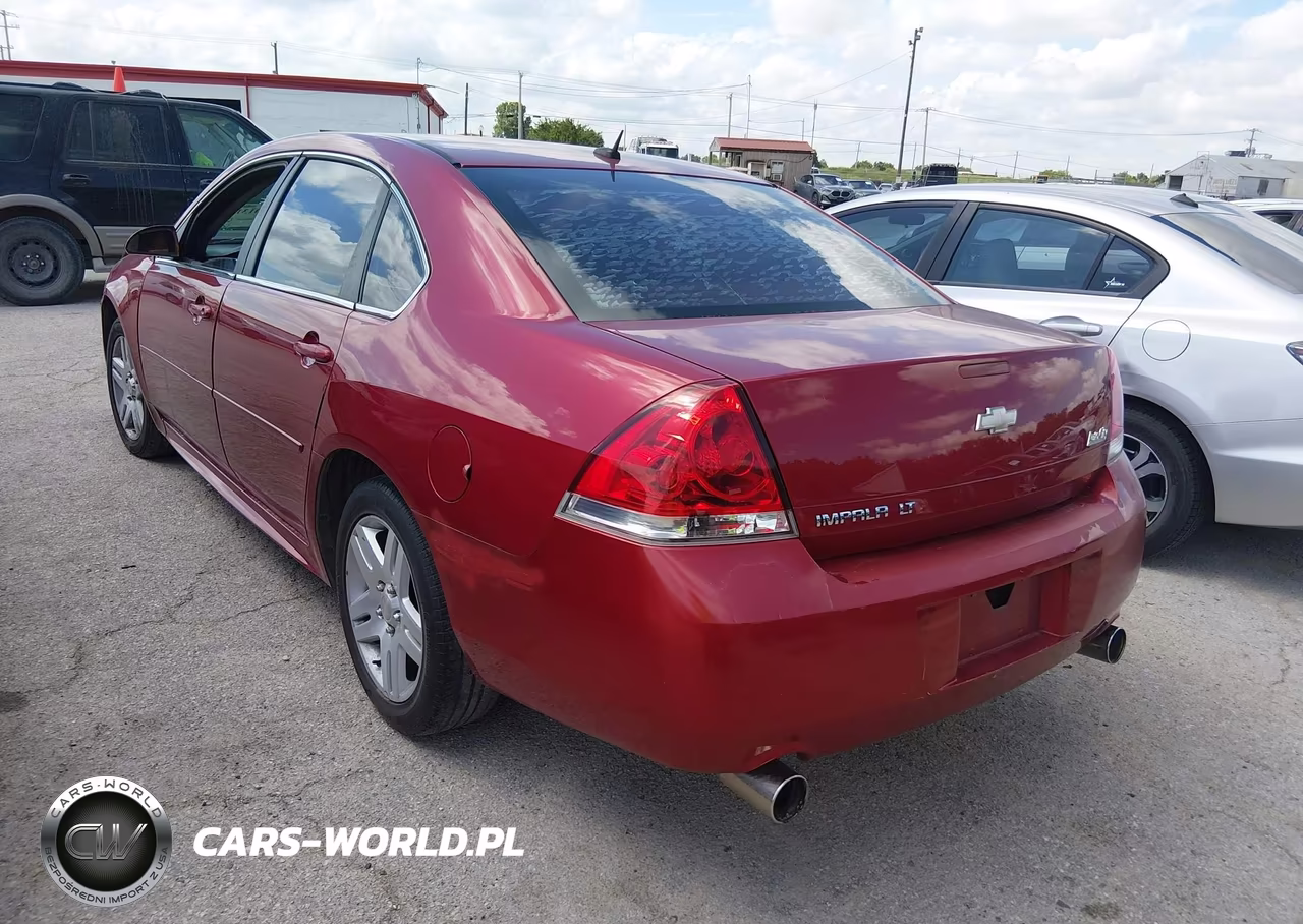 2013 Chevrolet Impala Lt VIN:2G1WG5E36D1258175 - 3