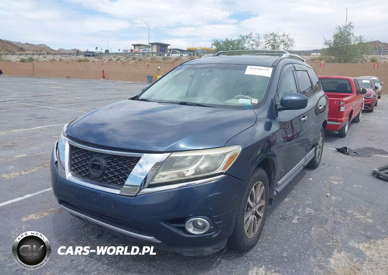 2014 Nissan Pathfinder Sl VIN:5N1AR2MM0EC665095 - 2