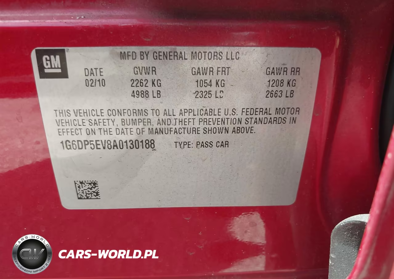 2010 Cadillac Cts Premium VIN:1G6DP5EV8A0130188 - 9