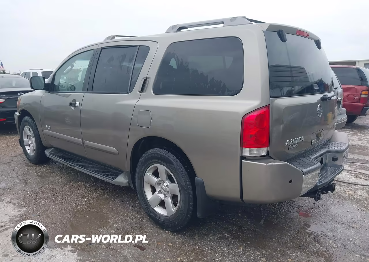 2007 Nissan Armada Se VIN:5N1BA08A57N721362 - 3