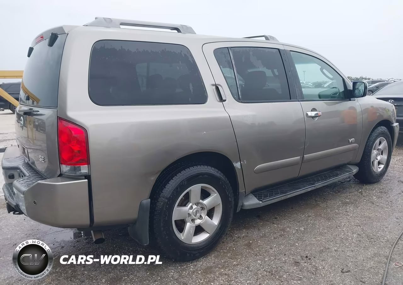 2007 Nissan Armada Se VIN:5N1BA08A57N721362 - 4