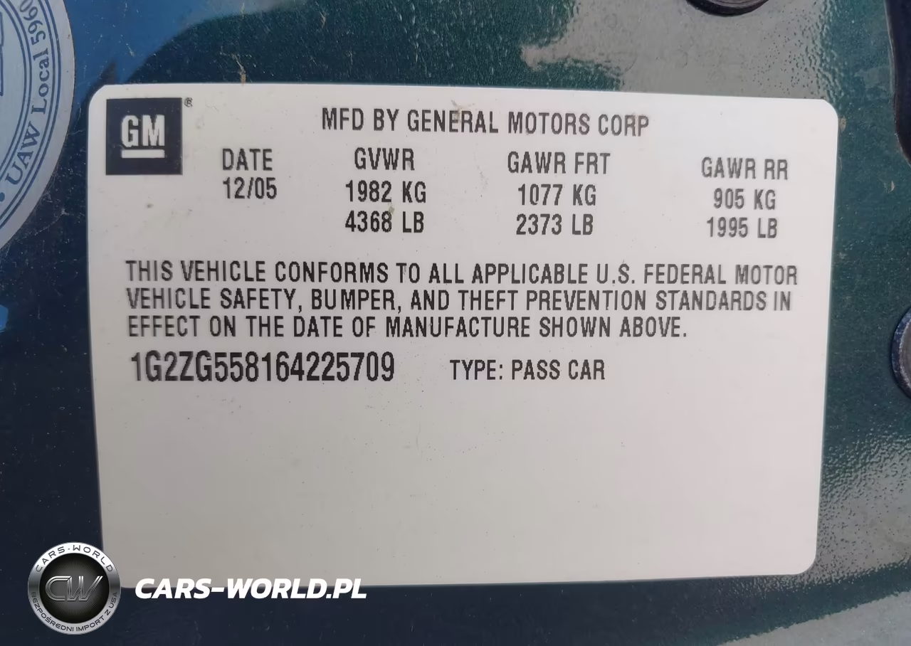 2006 Pontiac G6 VIN:1G2ZG558164225709 - 9