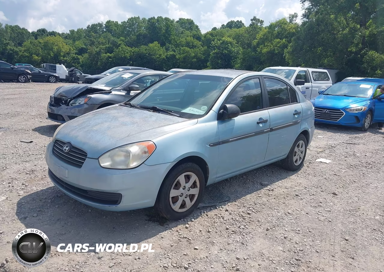 2009 Hyundai Accent Gls VIN:KMHCM46C79U303448 - 2