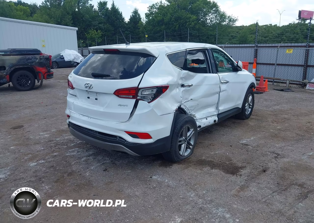 2018 Hyundai Santa Fe Sport 2.4L VIN:5NMZT3LBXJH053948 - 4