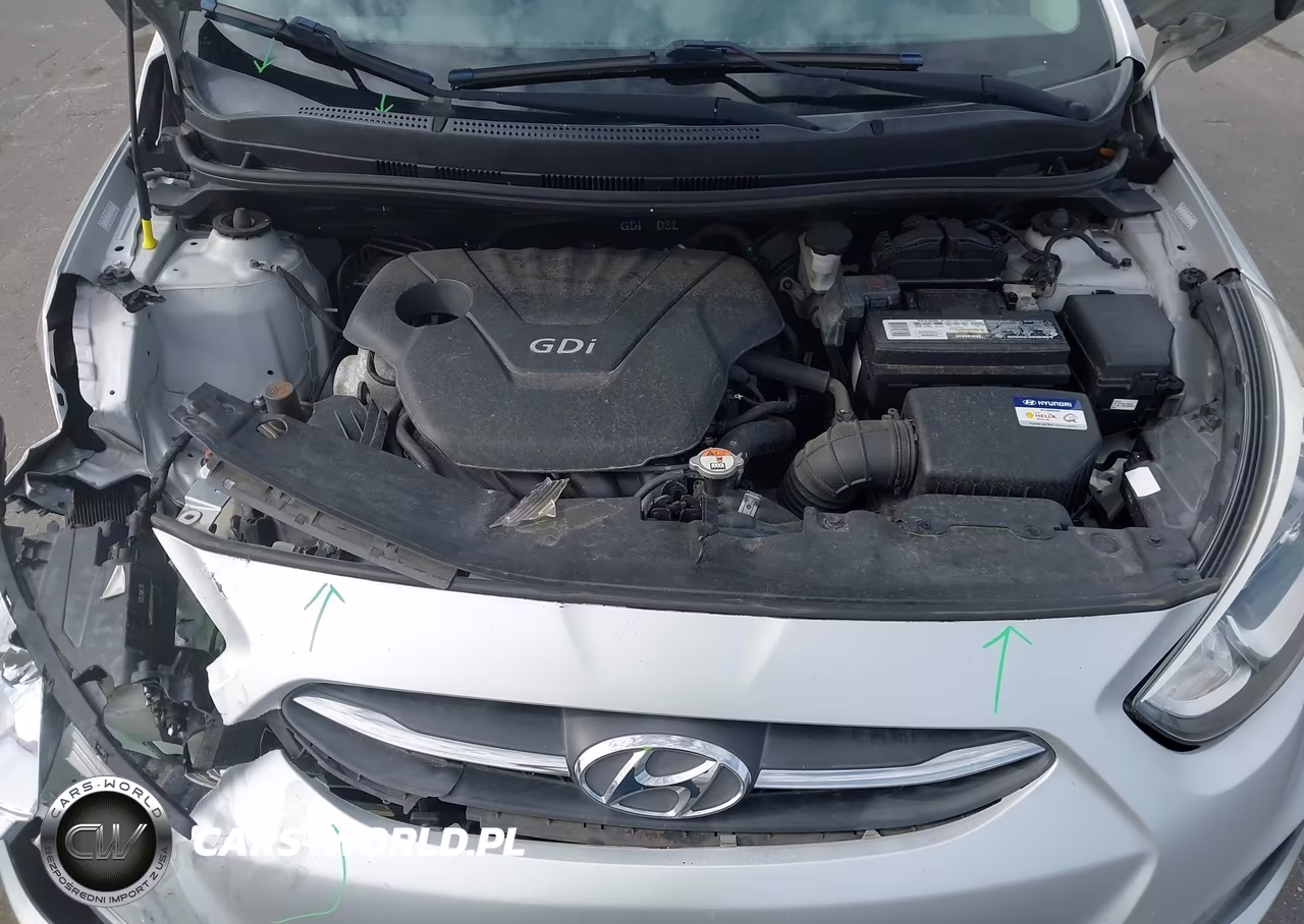 2016 Hyundai Accent Se VIN:KMHCT4AE4GU944372 - 10