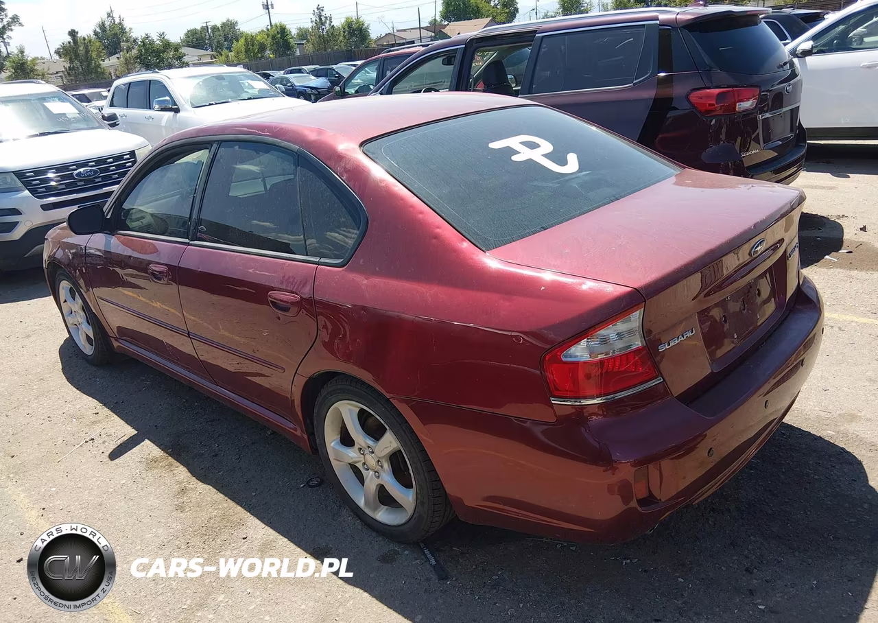 2009 Subaru Legacy 2.5I VIN:4S3BL616397210635 - 3