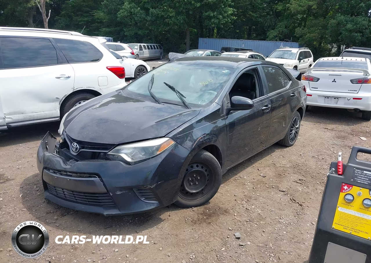 2015 Toyota Corolla Le VIN:2T1BURHE0FC359378 - 2