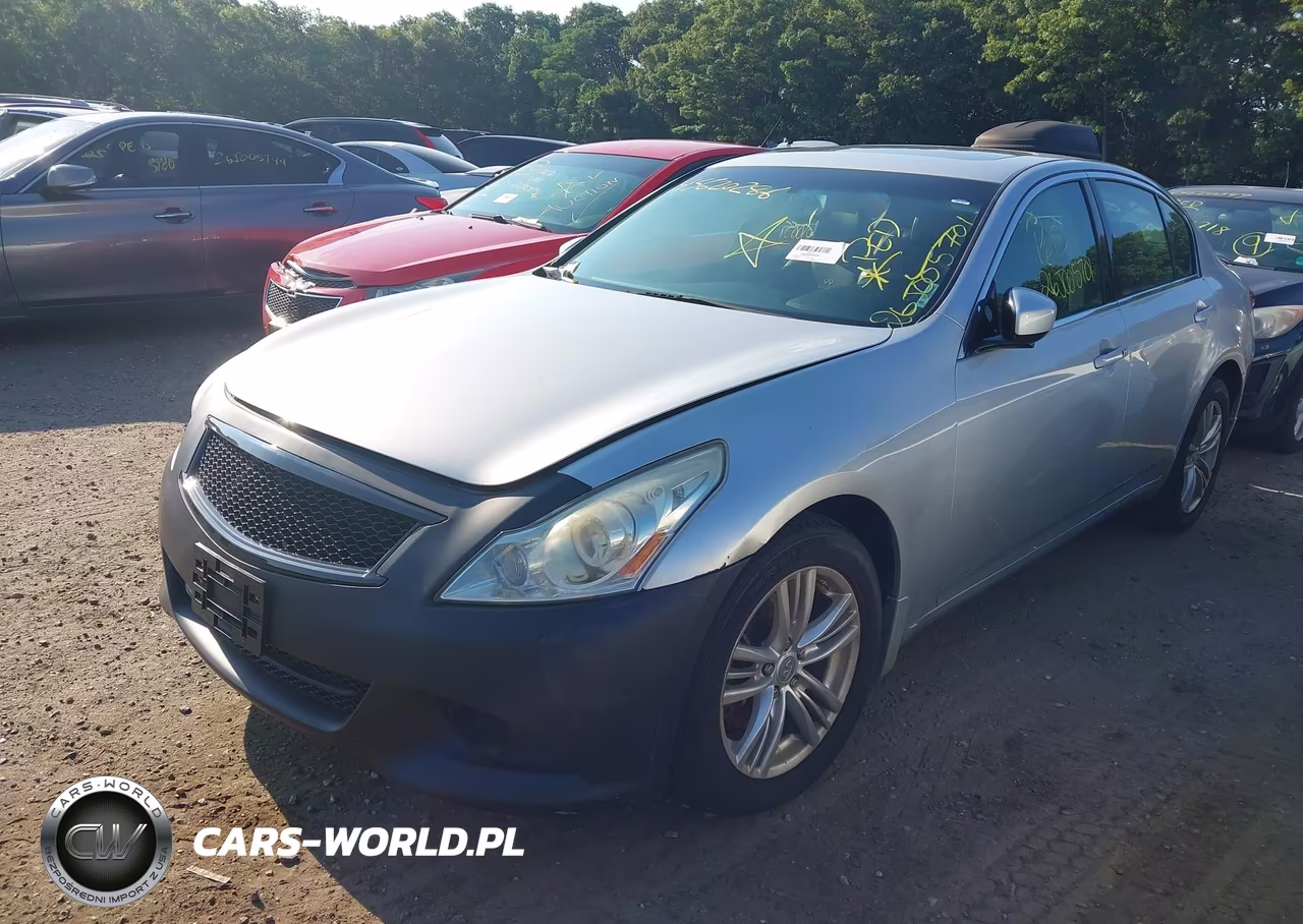 2011 Infiniti G25X VIN:JN1DV6AR4BM452230 - 2