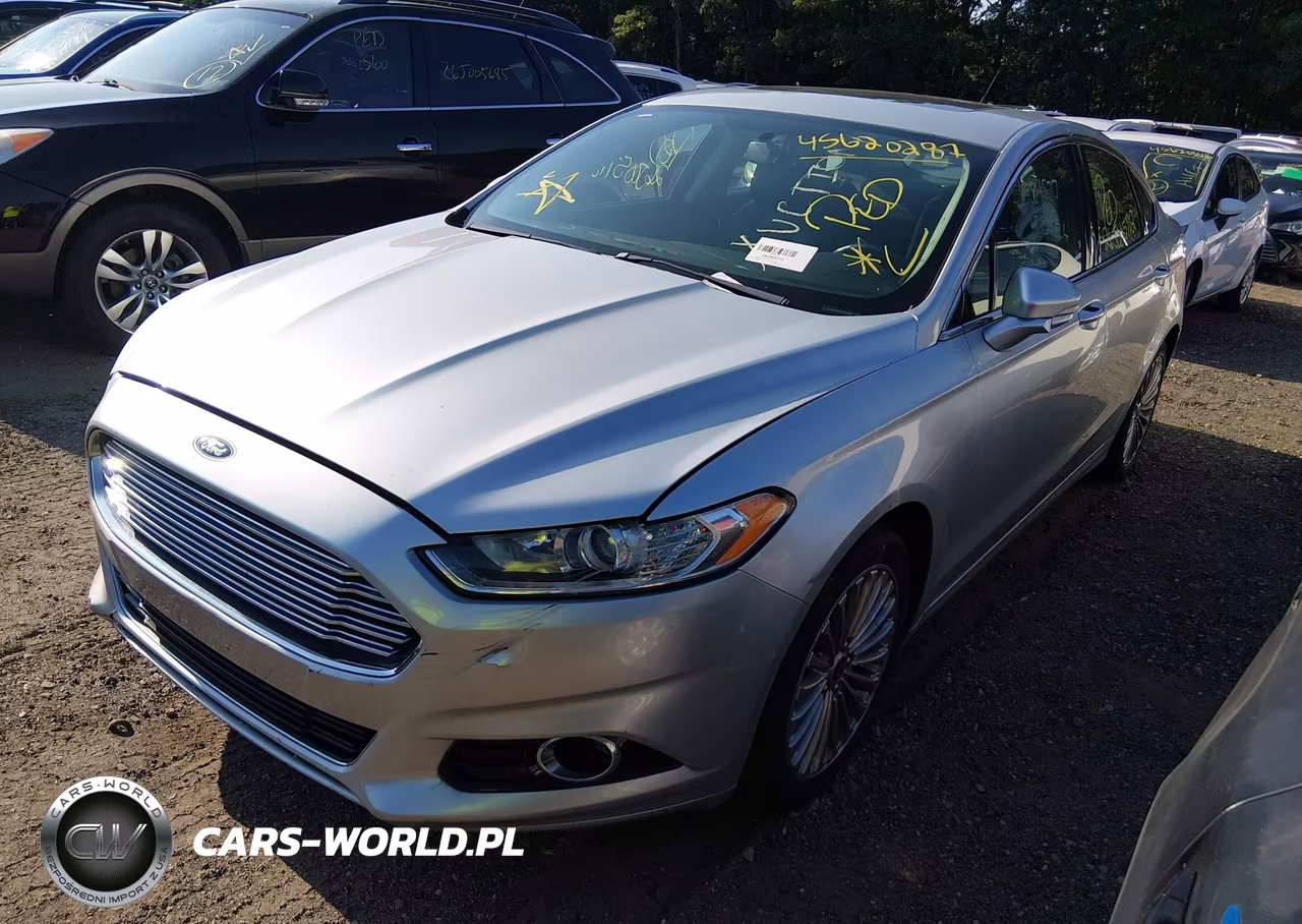 2014 Ford Fusion Titanium VIN:3FA6P0K92ER258258 - 2
