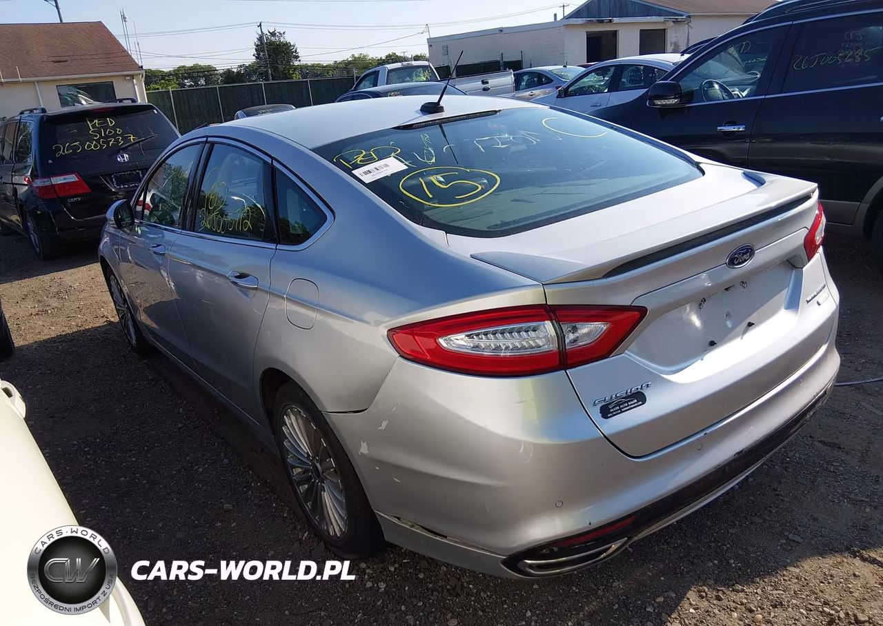 2014 Ford Fusion Titanium VIN:3FA6P0K92ER258258 - 3