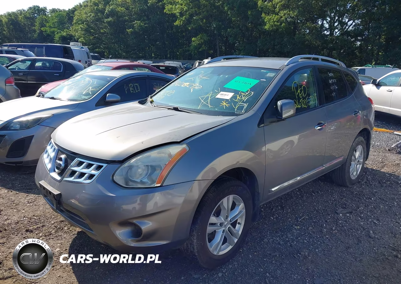 2013 Nissan Rogue Sv VIN:JN8AS5MV6DW135332 - 2