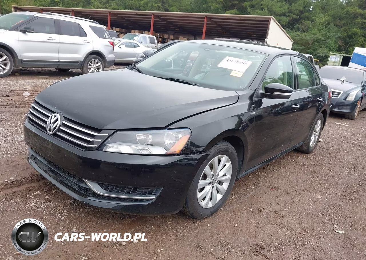 2013 Volkswagen Passat 2.5L Wolfsburg Edition VIN:1VWAH7A35DC144854 - 2