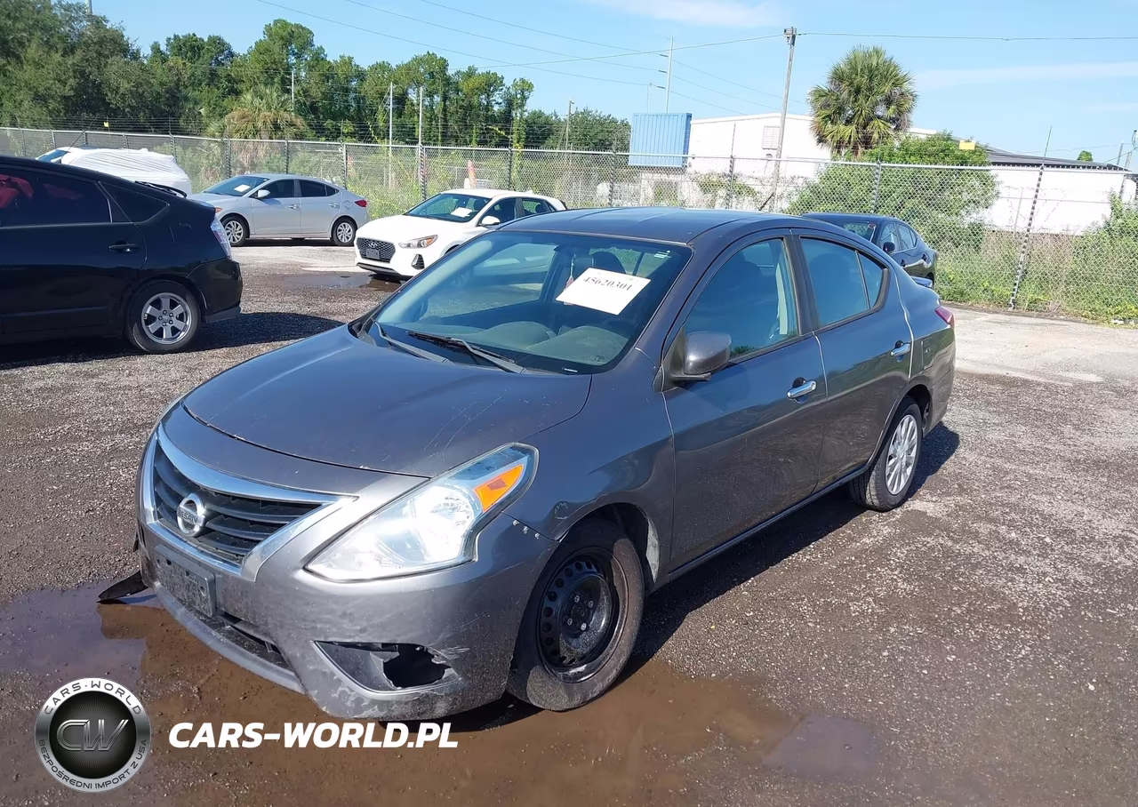 2017 Nissan Versa 1.6 Sv VIN:3N1CN7AP8HL874553 - 2