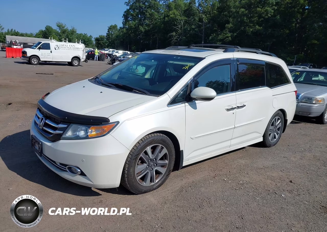 2014 Honda Odyssey Touring-Touring Elite VIN:5FNRL5H95EB048052 - 2