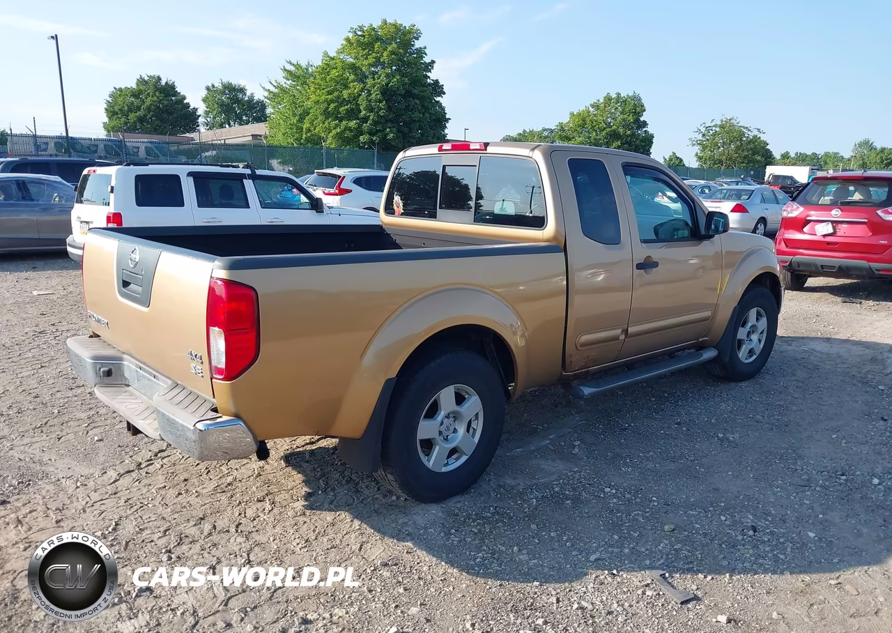 2005 Nissan Frontier 4Wd Se VIN:1N6AD06W95C408908 - 4