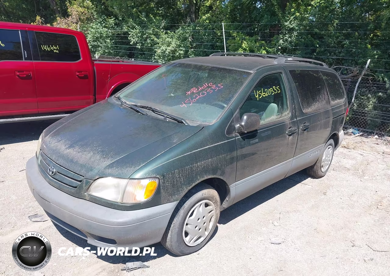 2002 Toyota Sienna Ce VIN:4T3ZF19C52U496677 - 2