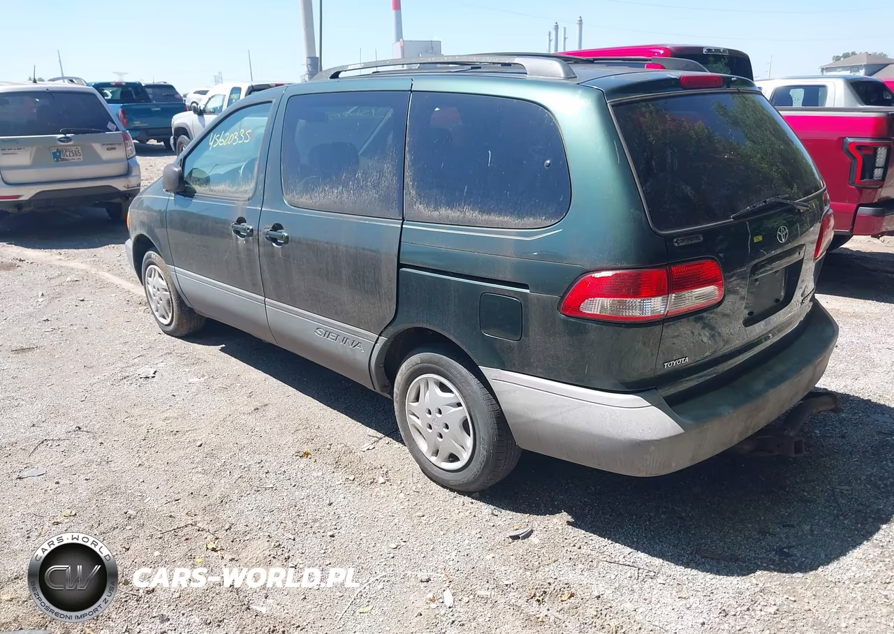 2002 Toyota Sienna Ce VIN:4T3ZF19C52U496677 - 3