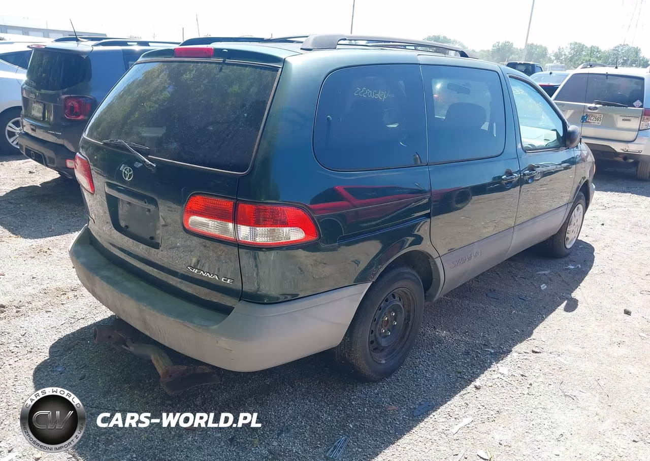 2002 Toyota Sienna Ce VIN:4T3ZF19C52U496677 - 4
