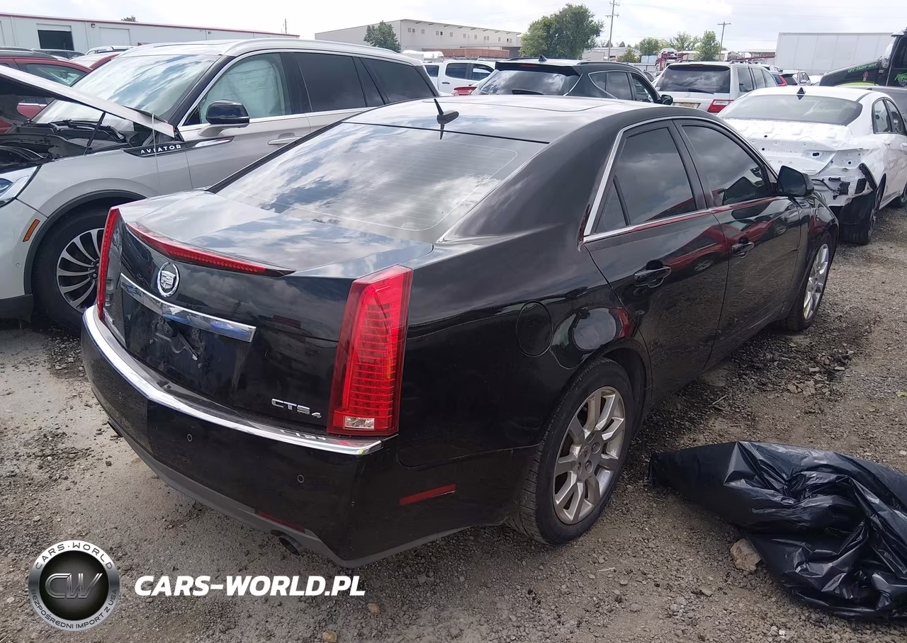2008 Cadillac Cts Awd W-1Sb VIN:1G6DT57V180142170 - 4