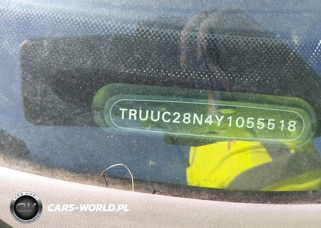 2000 Audi Tt VIN:TRUUC28N4Y1055518 - 11
