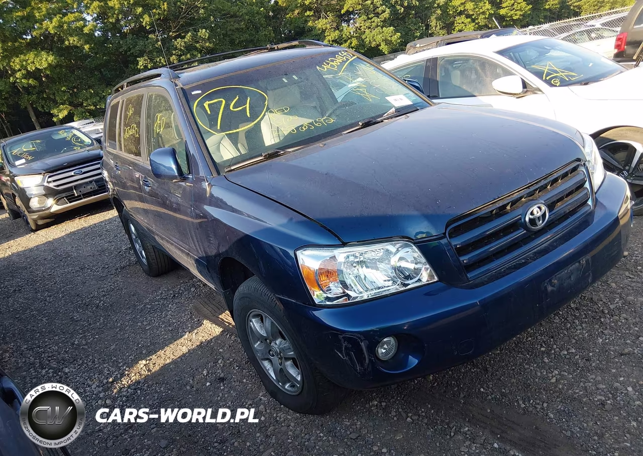 2007 Toyota Highlander V6 (2 Rows) (A5)