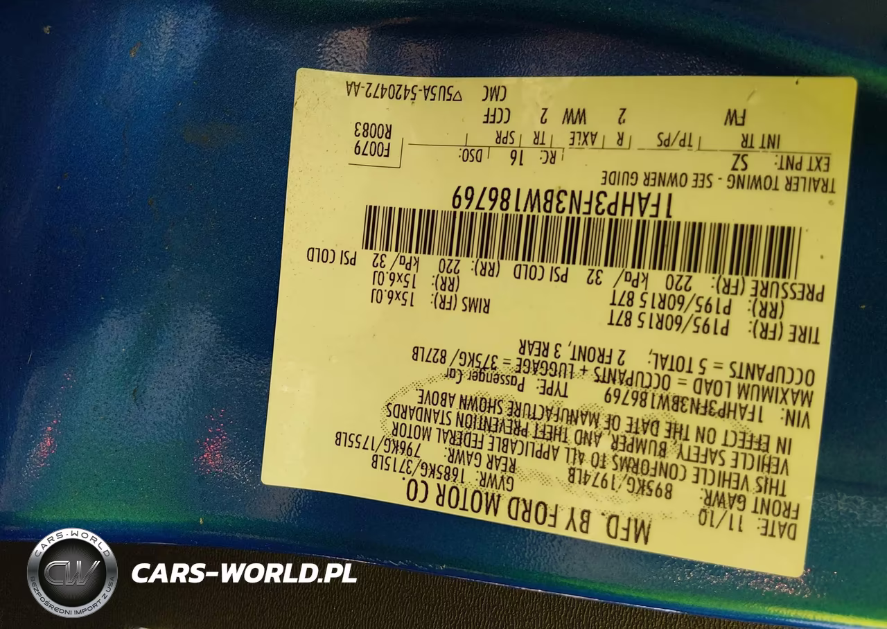 2011 Ford Focus Se VIN:1FAHP3FN3BW186769 - 9