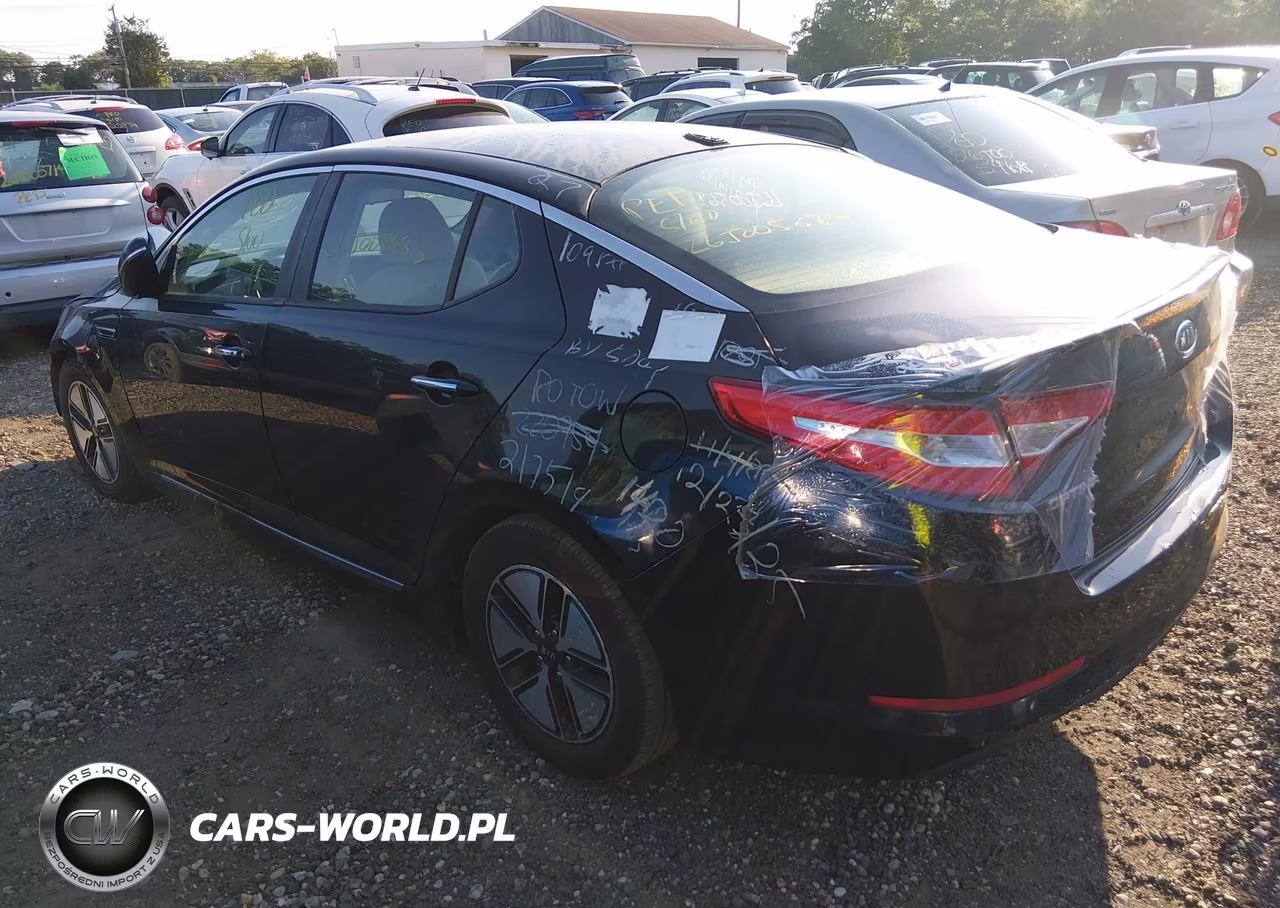 2012 Kia Optima Hybrid Ex VIN:KNAGM4AD5C5014346 - 3