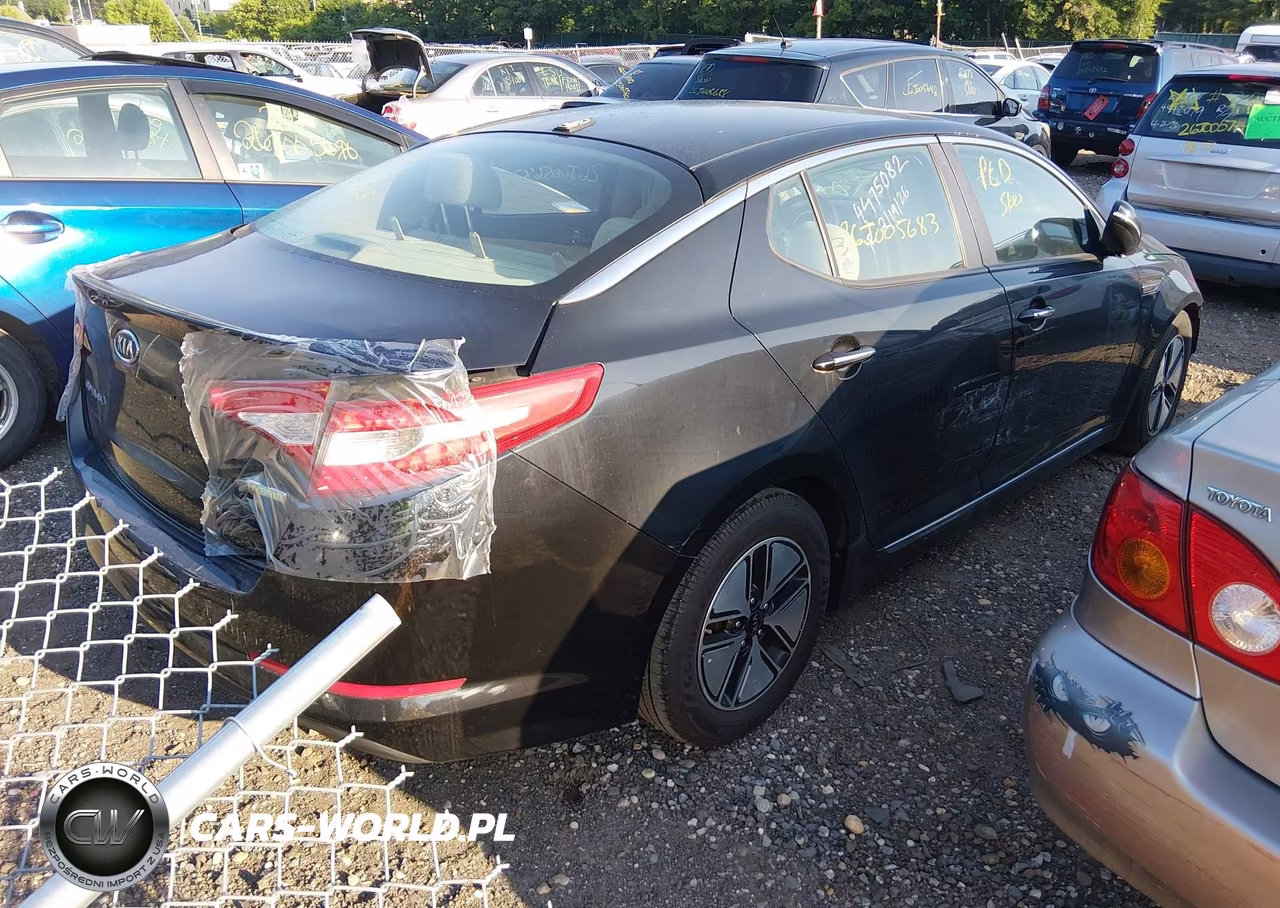 2012 Kia Optima Hybrid Ex VIN:KNAGM4AD5C5014346 - 4