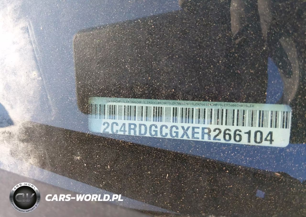 2014 Dodge Grand Caravan Sxt VIN:2C4RDGCGXER266104 - 11