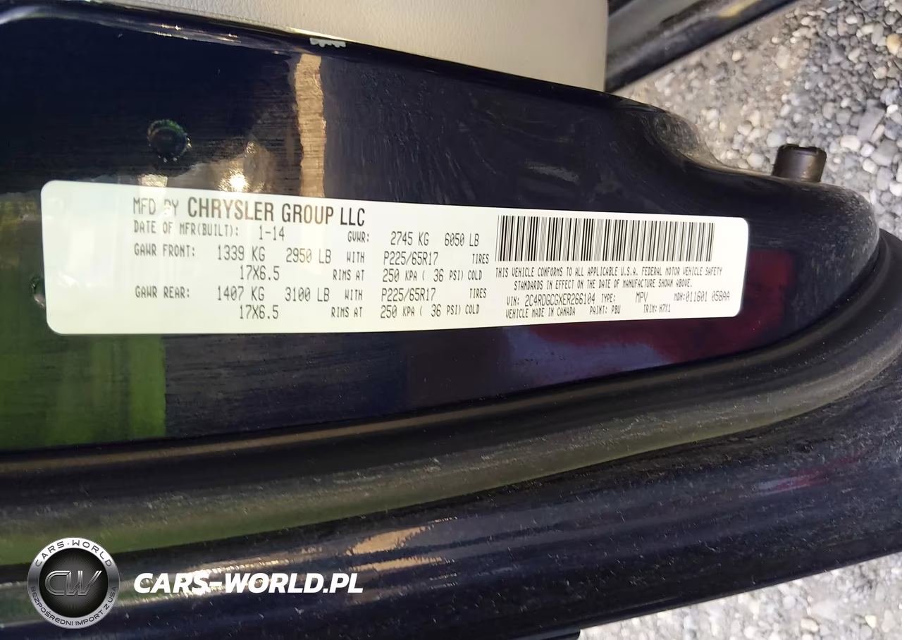 2014 Dodge Grand Caravan Sxt VIN:2C4RDGCGXER266104 - 9