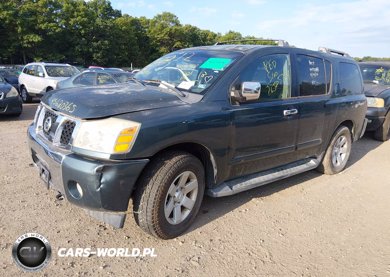 2004 Nissan Armada Se VIN:5N1AA08B44N745782 - 2