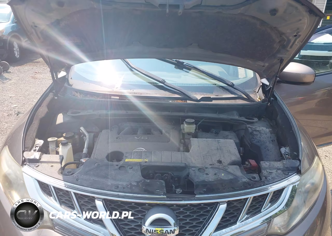 2012 Nissan Murano Sl VIN:JN8AZ1MW1CW212717 - 10