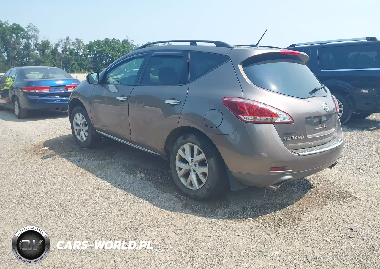 2012 Nissan Murano Sl VIN:JN8AZ1MW1CW212717 - 3