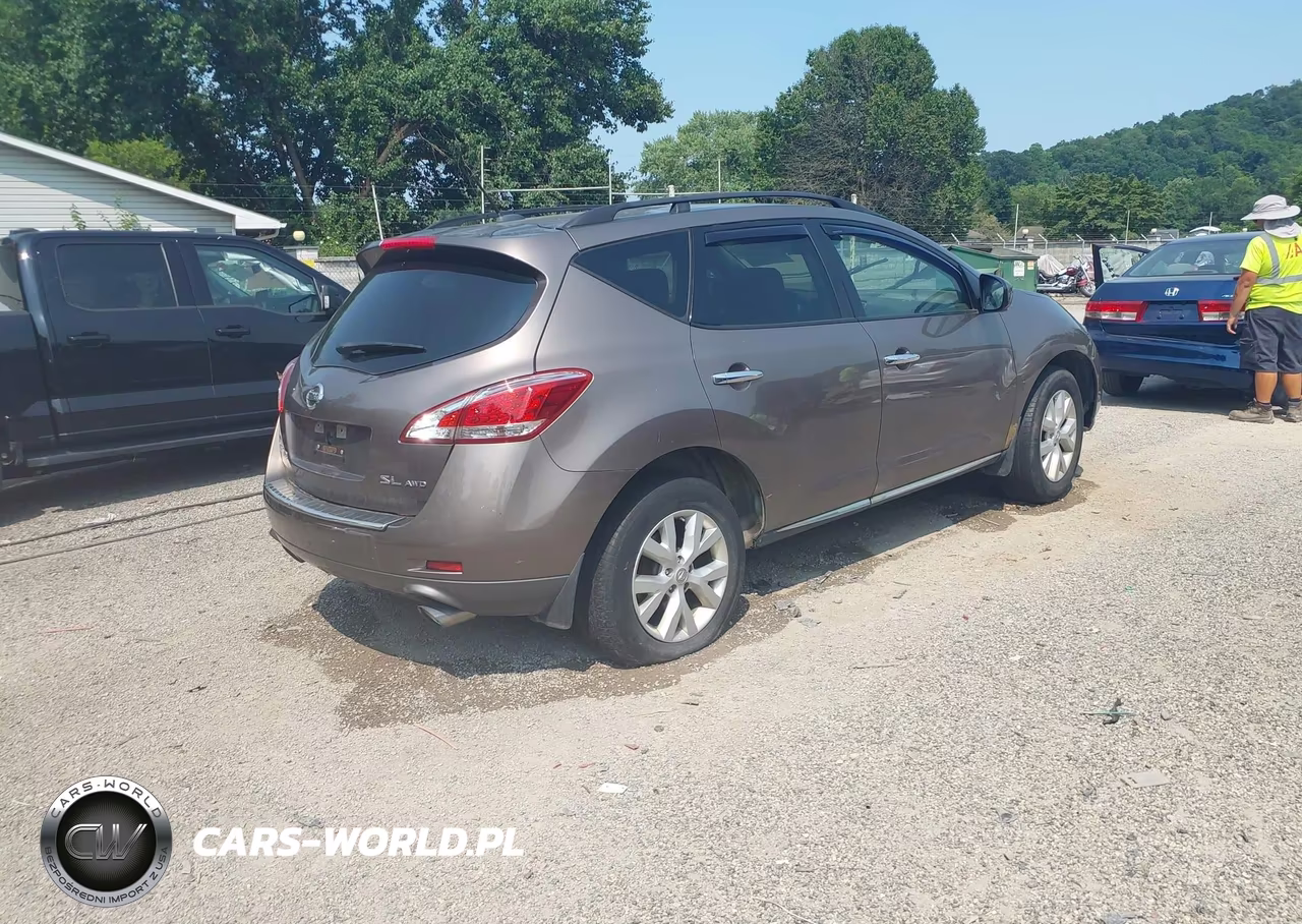 2012 Nissan Murano Sl VIN:JN8AZ1MW1CW212717 - 4