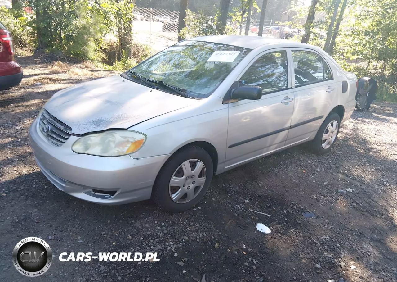 2003 Toyota Corolla Ce VIN:1NXBR32E23Z042395 - 2