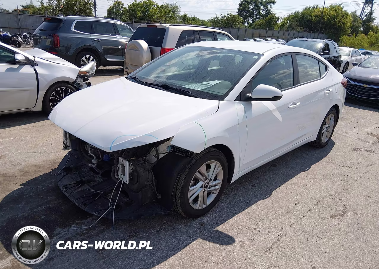 2019 Hyundai Elantra Sel VIN:5NPD84LF5KH486084 - 2