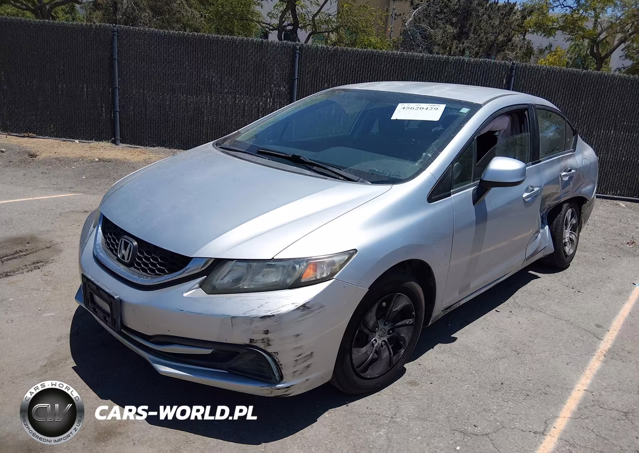 2013 Honda Civic Lx VIN:2HGFB2F53DH560746 - 2