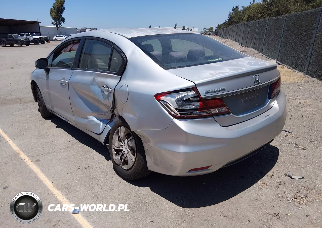 2013 Honda Civic Lx VIN:2HGFB2F53DH560746 - 3