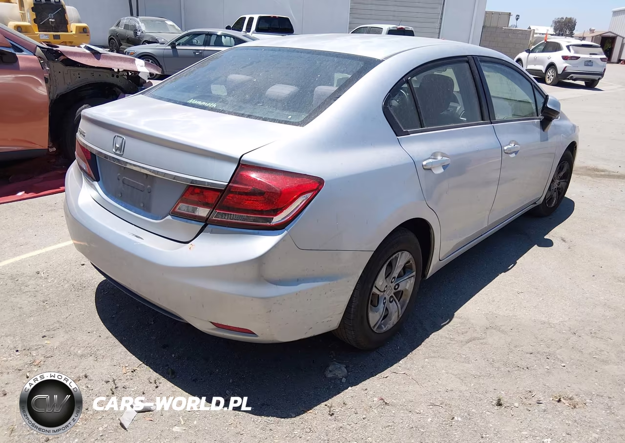 2013 Honda Civic Lx VIN:2HGFB2F53DH560746 - 4